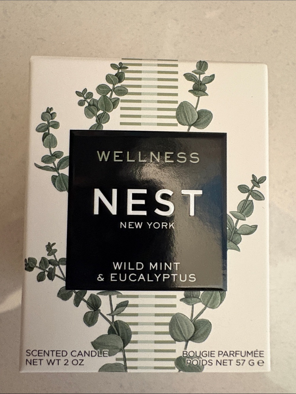 NEST New York Wild Mint & Eucalyptus Votive Candle